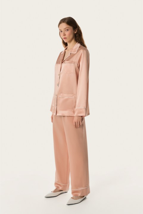 Классическая пижама с карманами Coco